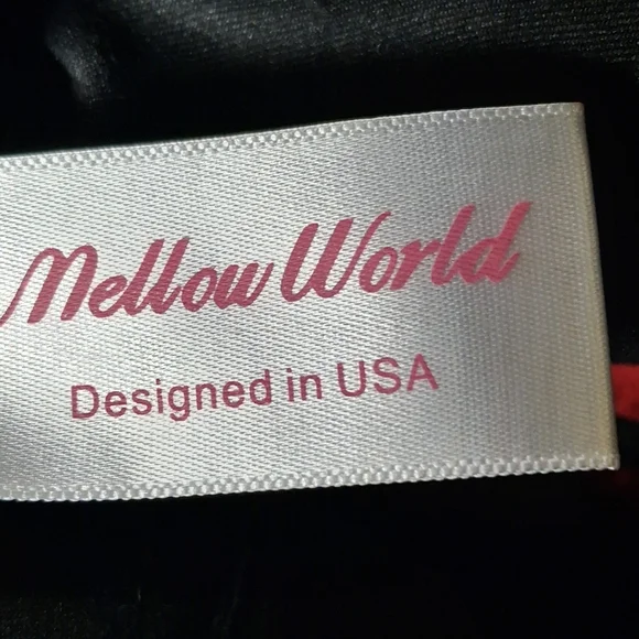 Mellow World Red Studded Convert Backpack Vegan Leather Rocker Festival Bag - Picture 5 of 8